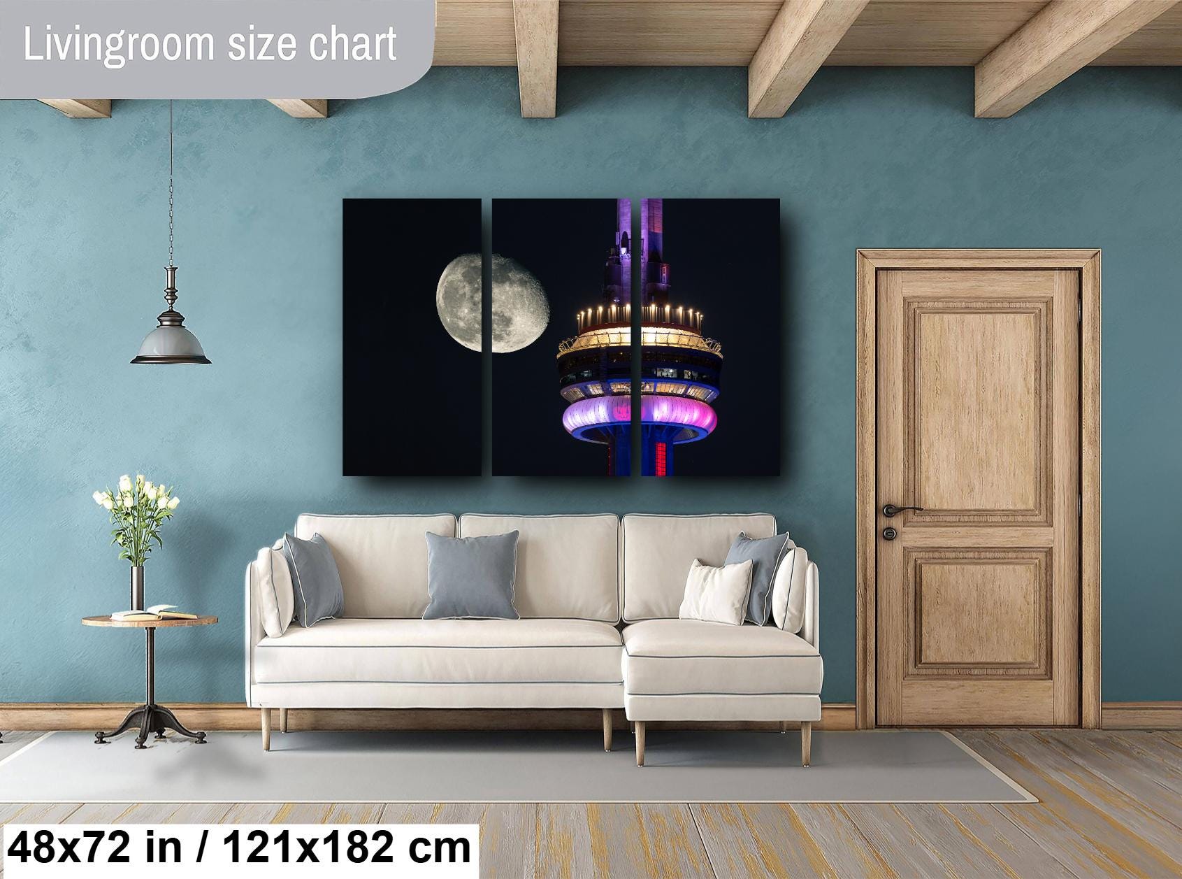 Super Moon Toronto, Moon texture photo, Toronto skyline art, Moon and CN Tower, Astrophotography art, Toronto fine art, CN Tower photography, Lunar detail art, Super Moon wall art, Skyline and moon print, Toronto photography print, Night sky CN Tower