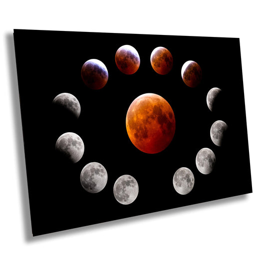 lunar eclipse photo, blood moon print, total eclipse art, astrophotography decor, night sky photography, moon phase wall art, celestial wall decor, astronomy print, eclipse wall art, rare moon event, space art print, full moon phases, moon cycle print