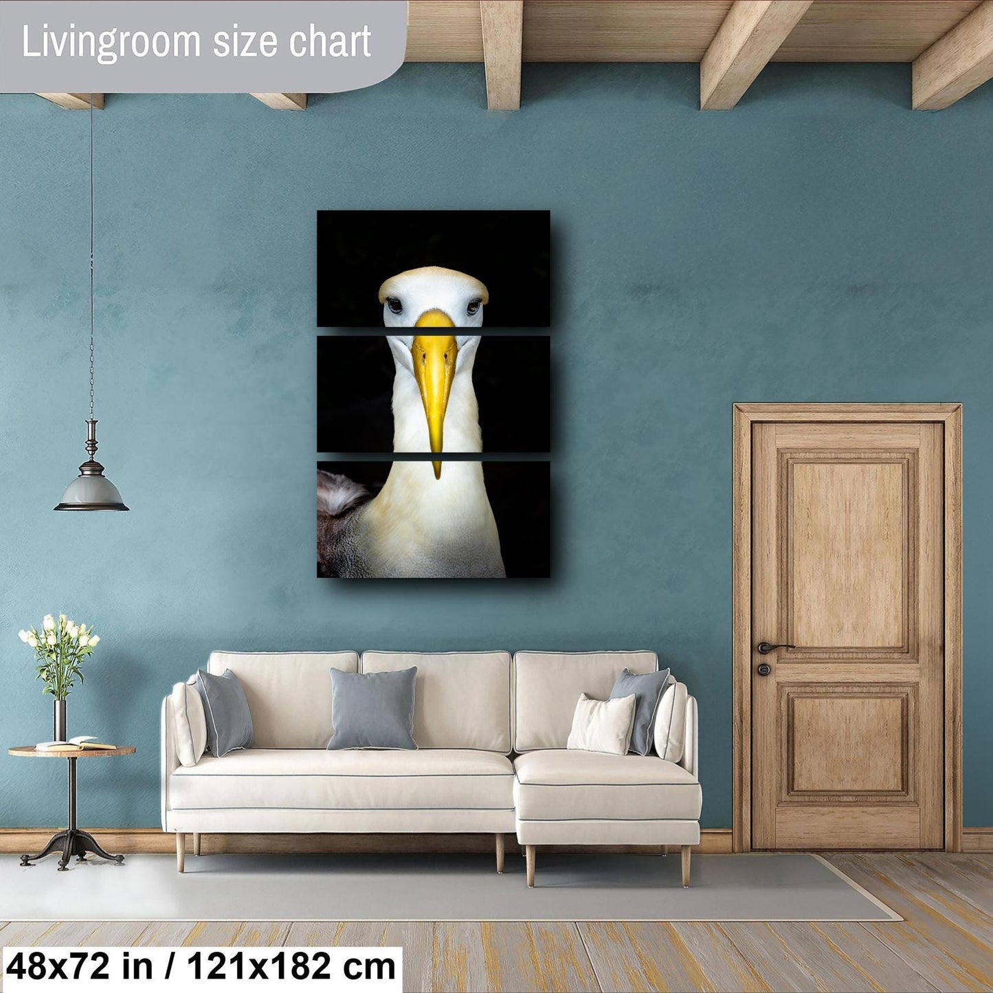 albatross photo, wildlife photography print, nature wall art, bird art decor, fine art wildlife, albatross portrait, bird lovers gift, nature photography print, galapagos wildlife, travel photography, large bird print, nature art, coastal wall decor