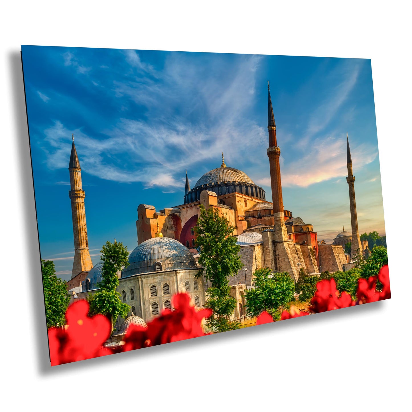 Hagia Sophia print, Istanbul wall art, mosque photography, Islamic architecture, Turkey travel print, historic landmark photo, spiritual art print, golden hour photography, famous mosque photo, religious art print, travel wall decor, cultural heritage art, fine art print