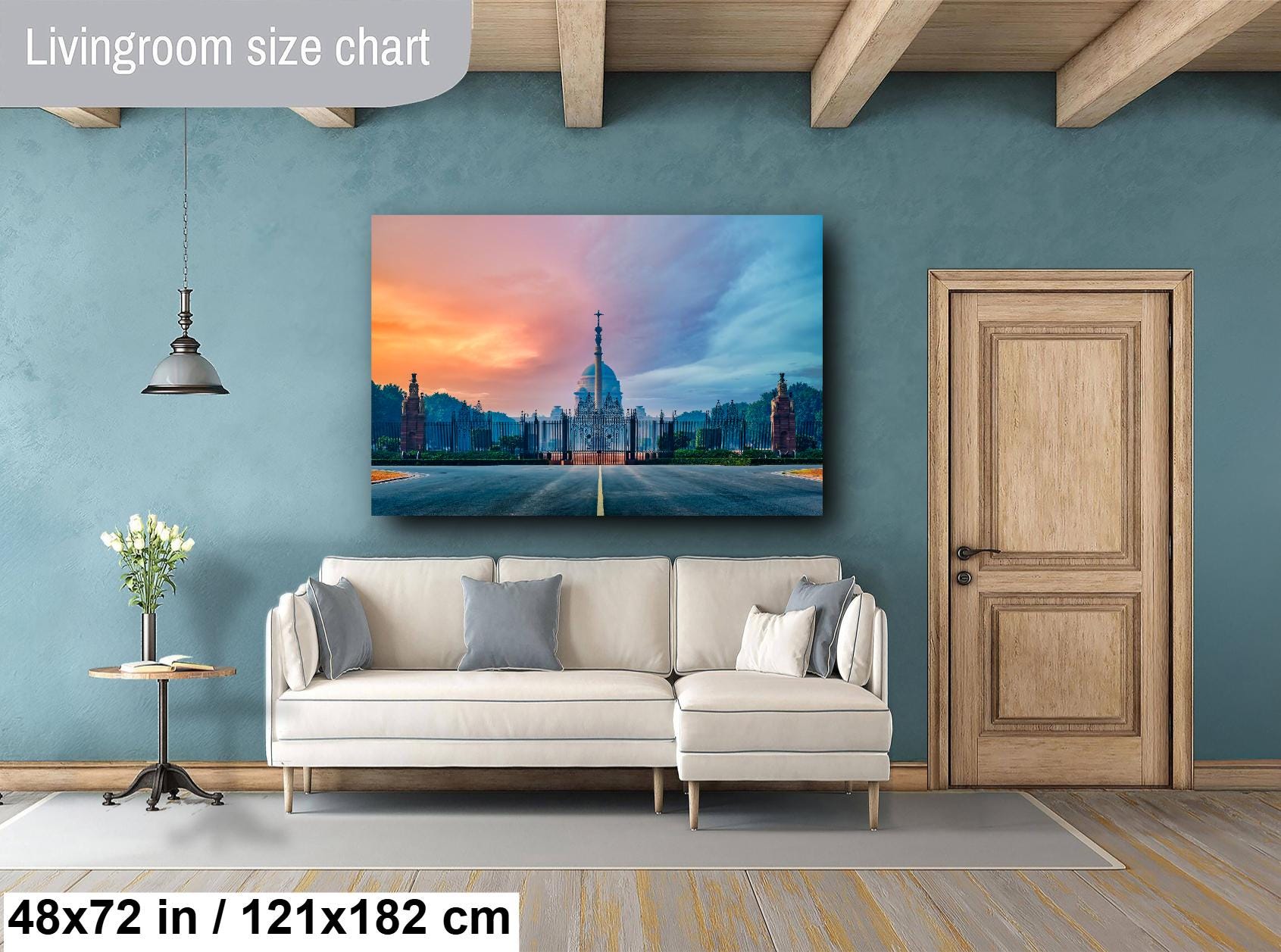 Indian palace photo, Rashtrapati Bhavan art, India travel print, New Delhi photography, sunrise architecture, golden hour palace, Indian history decor, palace print, heritage India art, domed building wall art, , India fine art, majestic India