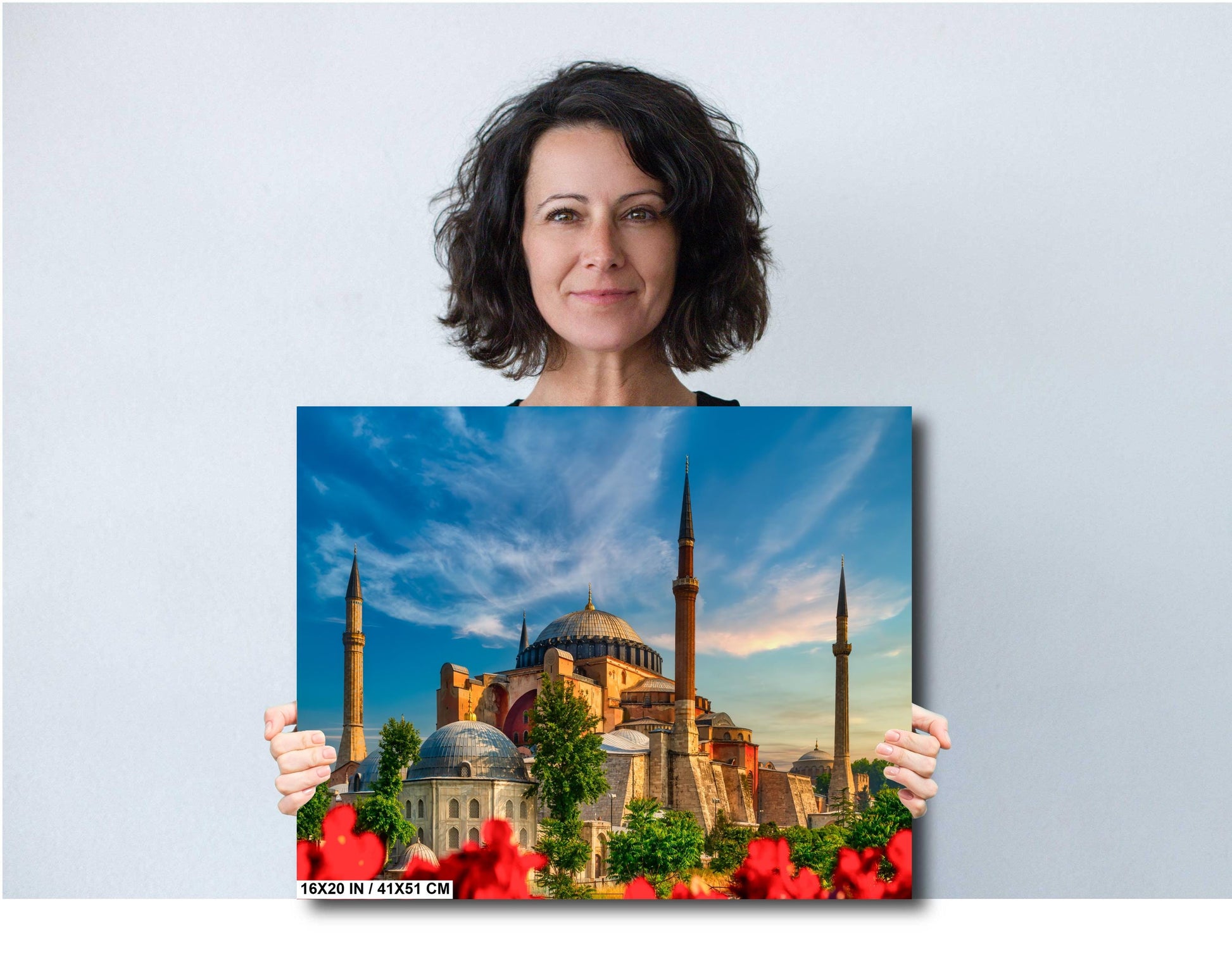 Hagia Sophia print, Istanbul wall art, mosque photography, Islamic architecture, Turkey travel print, historic landmark photo, spiritual art print, golden hour photography, famous mosque photo, religious art print, travel wall decor, cultural heritage art, fine art print