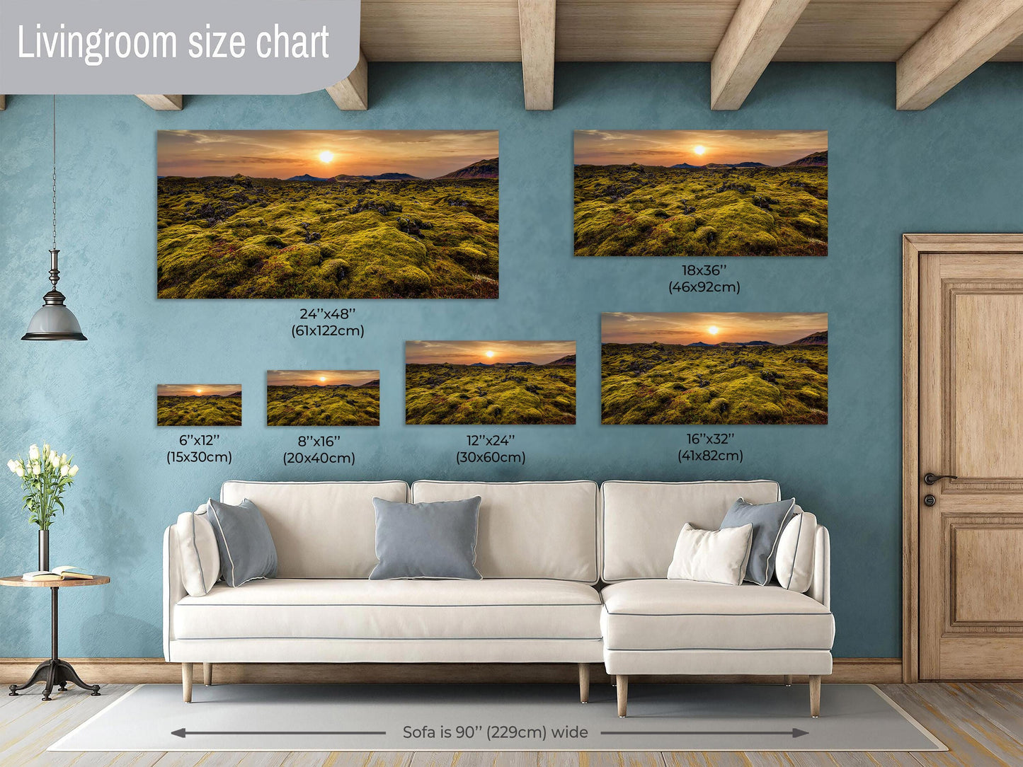 Iceland moss photo, volcanic moss art, lava field print, Iceland landscape, golden hour moss, lava rock photo, nature wall art, Iceland travel art, soft green moss, sunset landscape, unique nature photo, Nordic decor print, mossy terrain photo