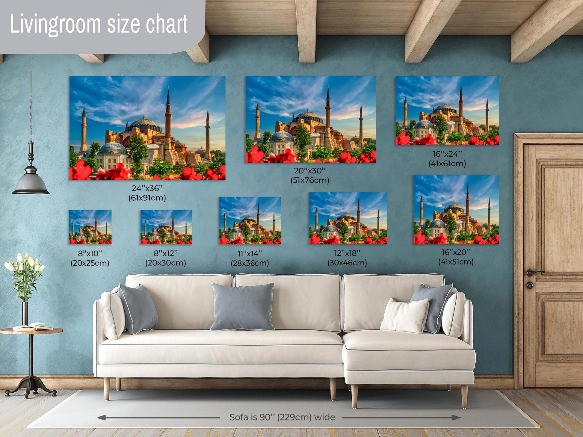 Hagia Sophia print, Istanbul wall art, mosque photography, Islamic architecture, Turkey travel print, historic landmark photo, spiritual art print, golden hour photography, famous mosque photo, religious art print, travel wall decor, cultural heritage art, fine art print