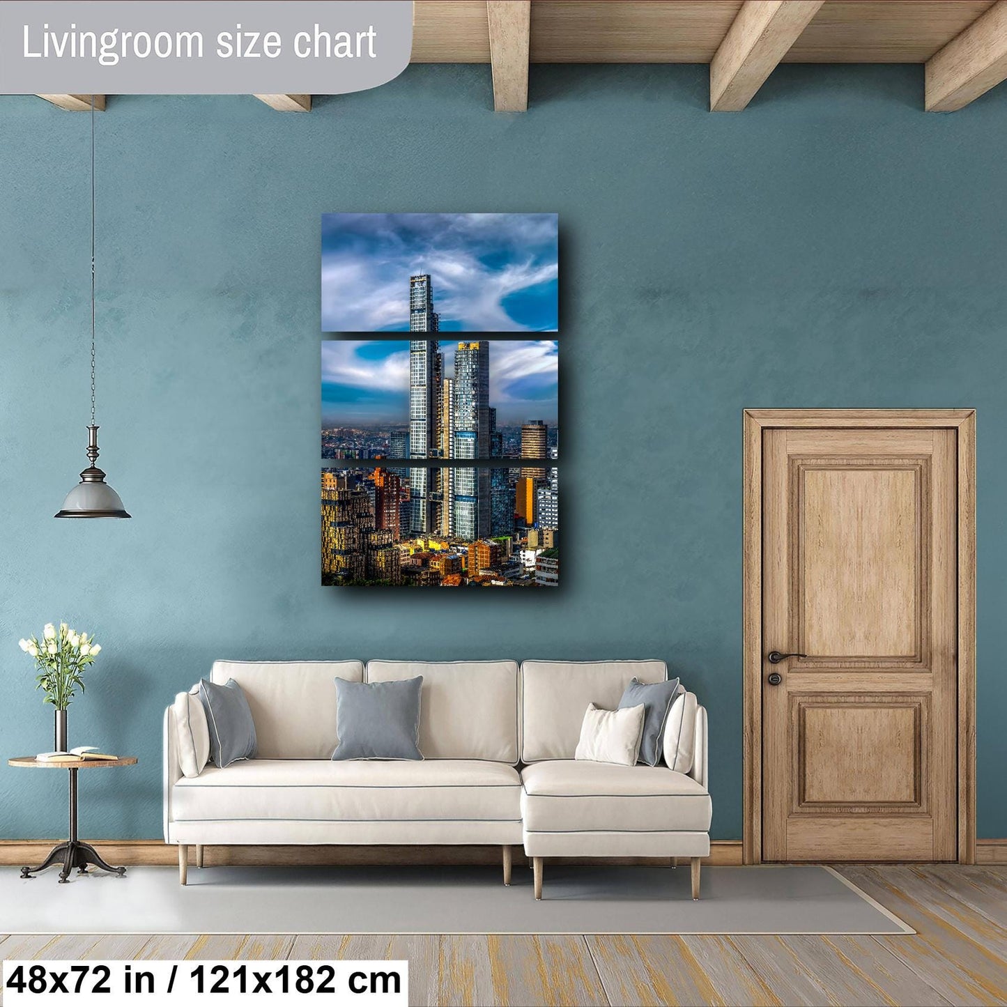 Bogota cityscape, Colombia skyline, BD Bacatá Tower photo, modern Bogota print, urban skyline art, Bogota wall art, BD Bacatá close-up, urban architecture photo, Bogota downtown print, Colombia skyscraper image, cityscape photography print