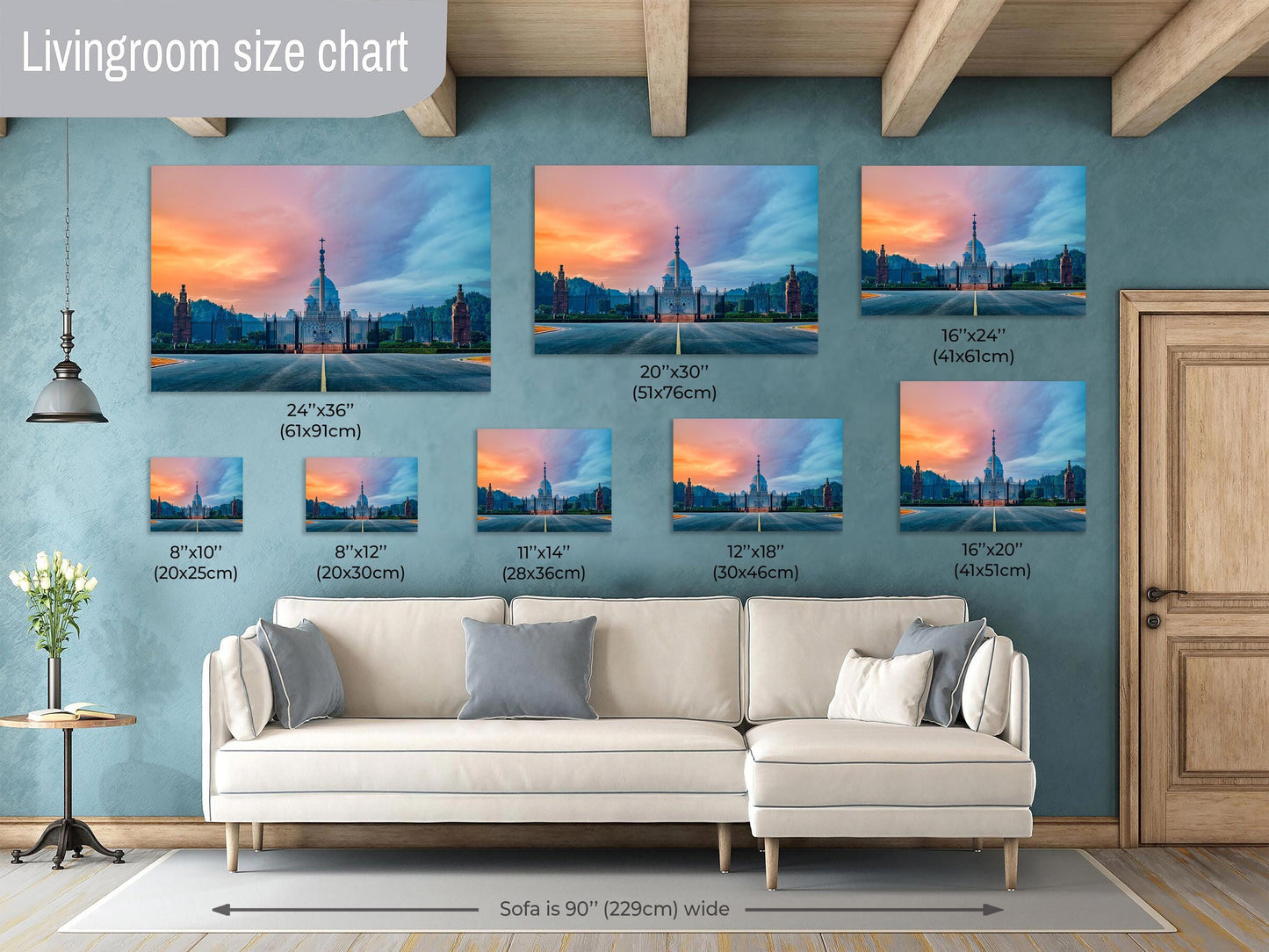 Indian palace photo, Rashtrapati Bhavan art, India travel print, New Delhi photography, sunrise architecture, golden hour palace, Indian history decor, palace print, heritage India art, domed building wall art, , India fine art, majestic India