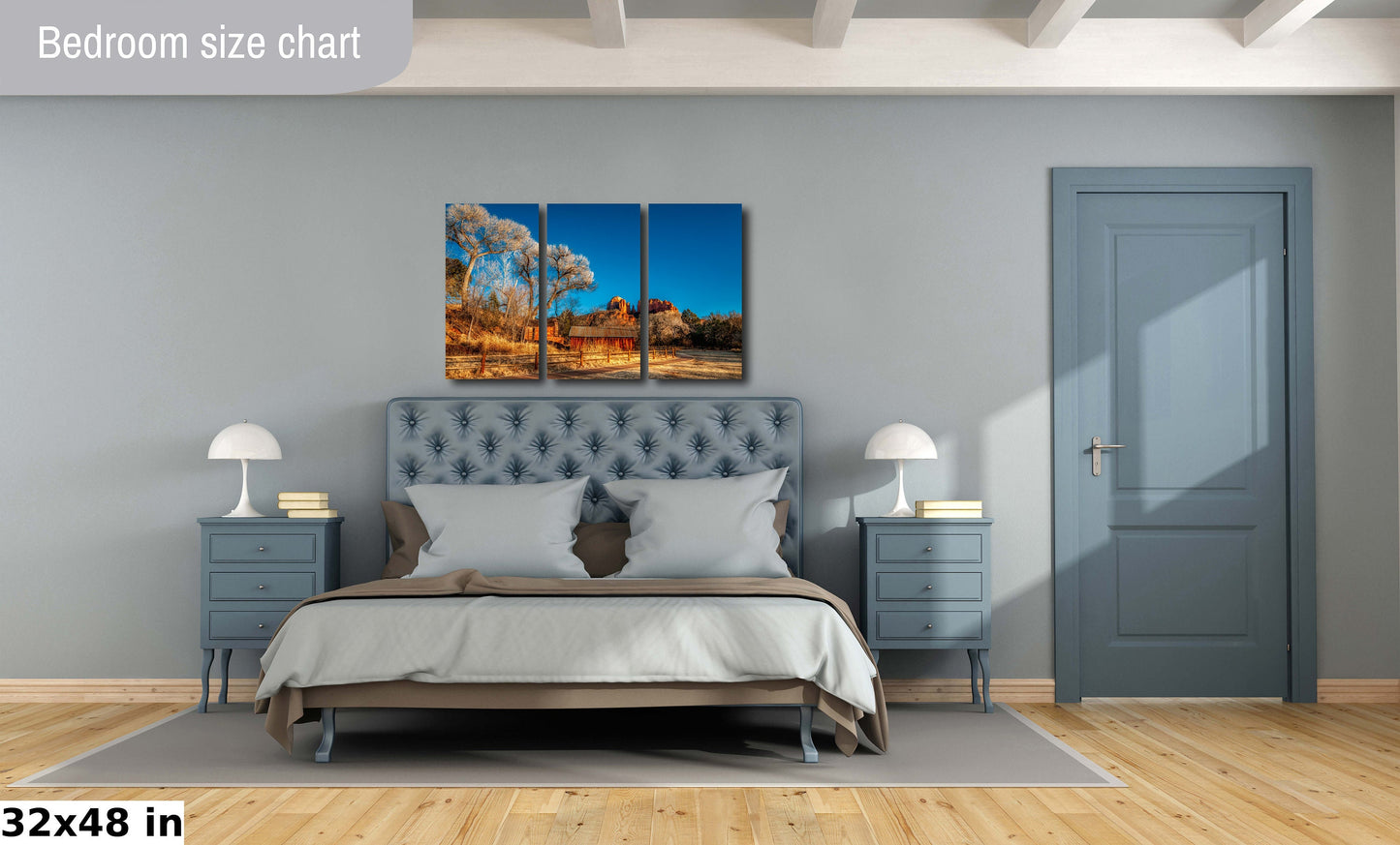 Sedona Cathedral Rock, Arizona Wall Art Canvas Print, Sonoran scenic landscape, Old Mill, home art decor, wall decor, nature art