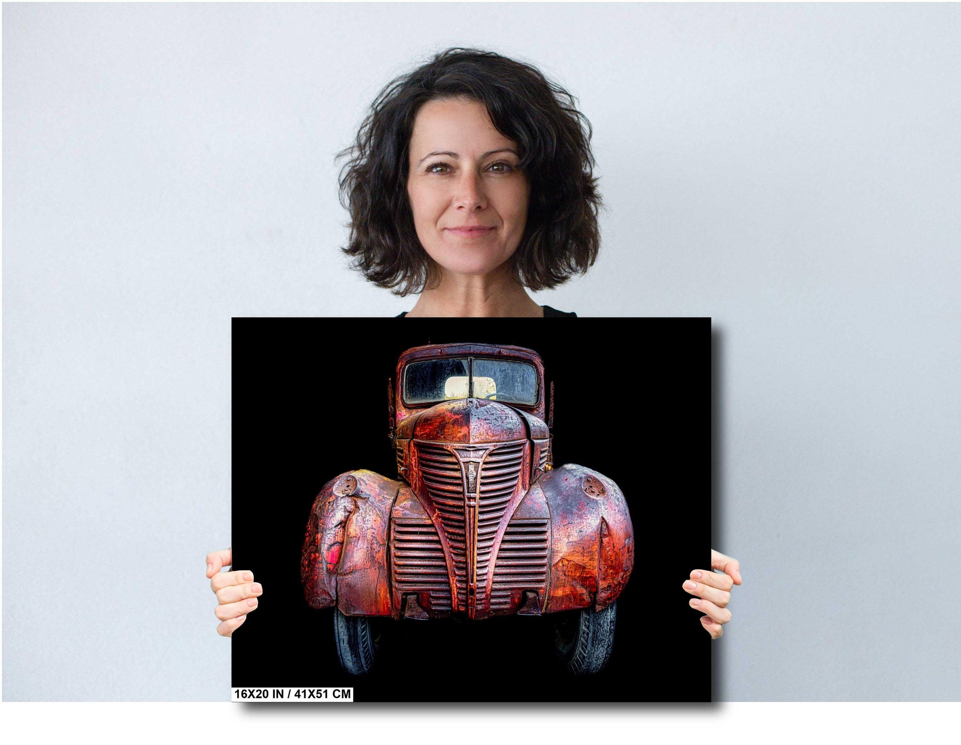 rusty truck photo, industrial art, vintage truck decor, Toronto art print, urban decay photo, textured metal art, antique truck print, photography, Distillery District, Balzac's Coffee truck, weathered truck art, art from rust, rustic wall decor