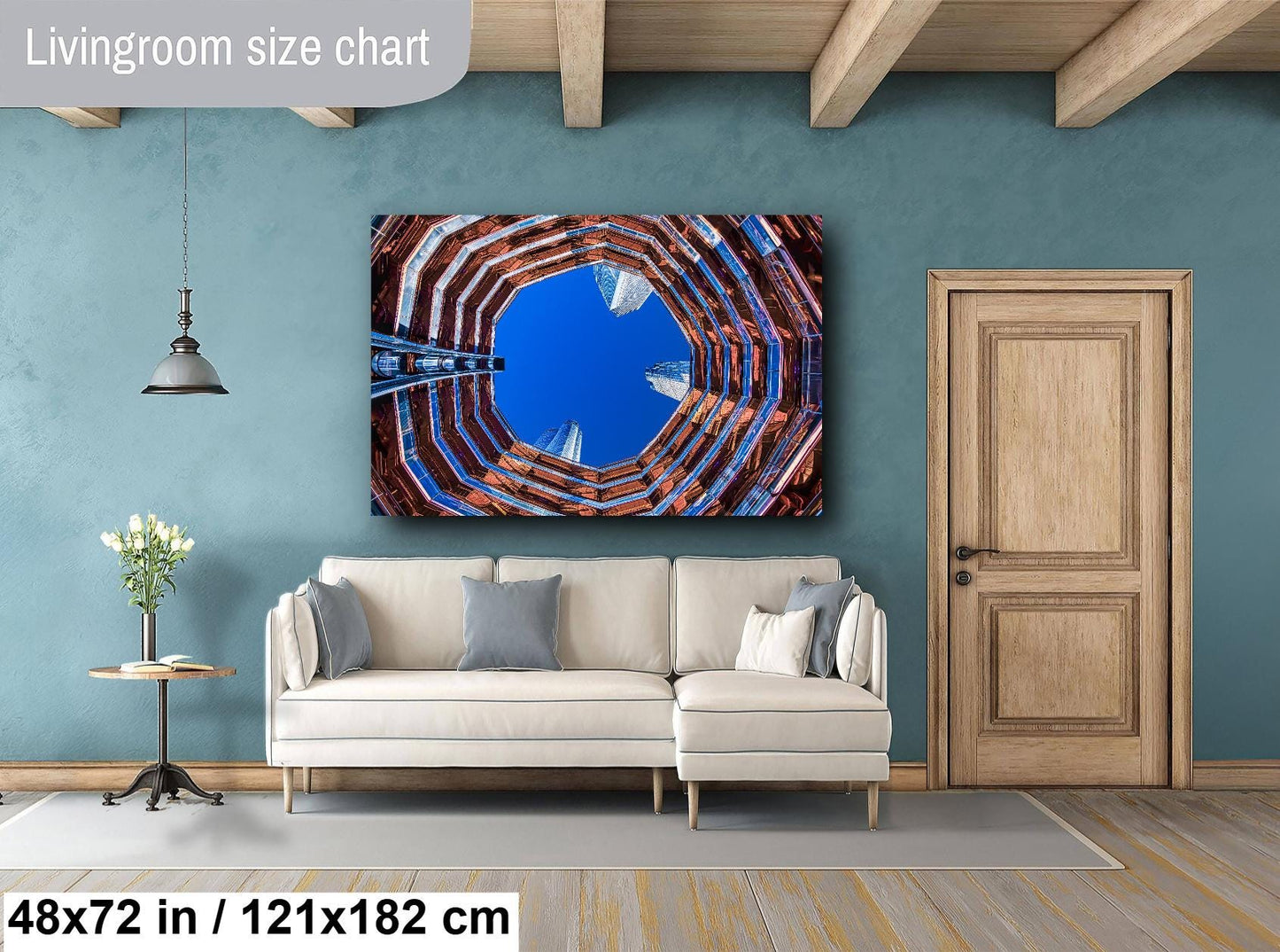 The Vessel New York, Hudson Yards, Canvas, Modern Art, Architecture Print, Geometric Pattern, Manhattan Photography, Photo Wall Art