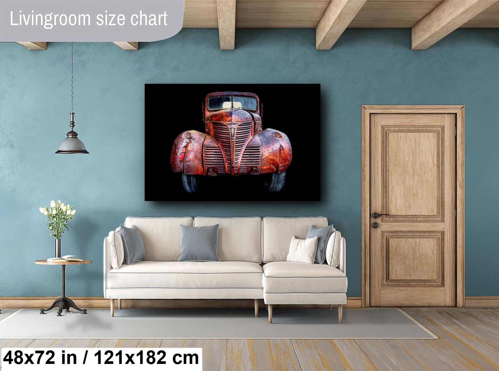 rusty truck photo, industrial art, vintage truck decor, Toronto art print, urban decay photo, textured metal art, antique truck print, photography, Distillery District, Balzac's Coffee truck, weathered truck art, art from rust, rustic wall decor