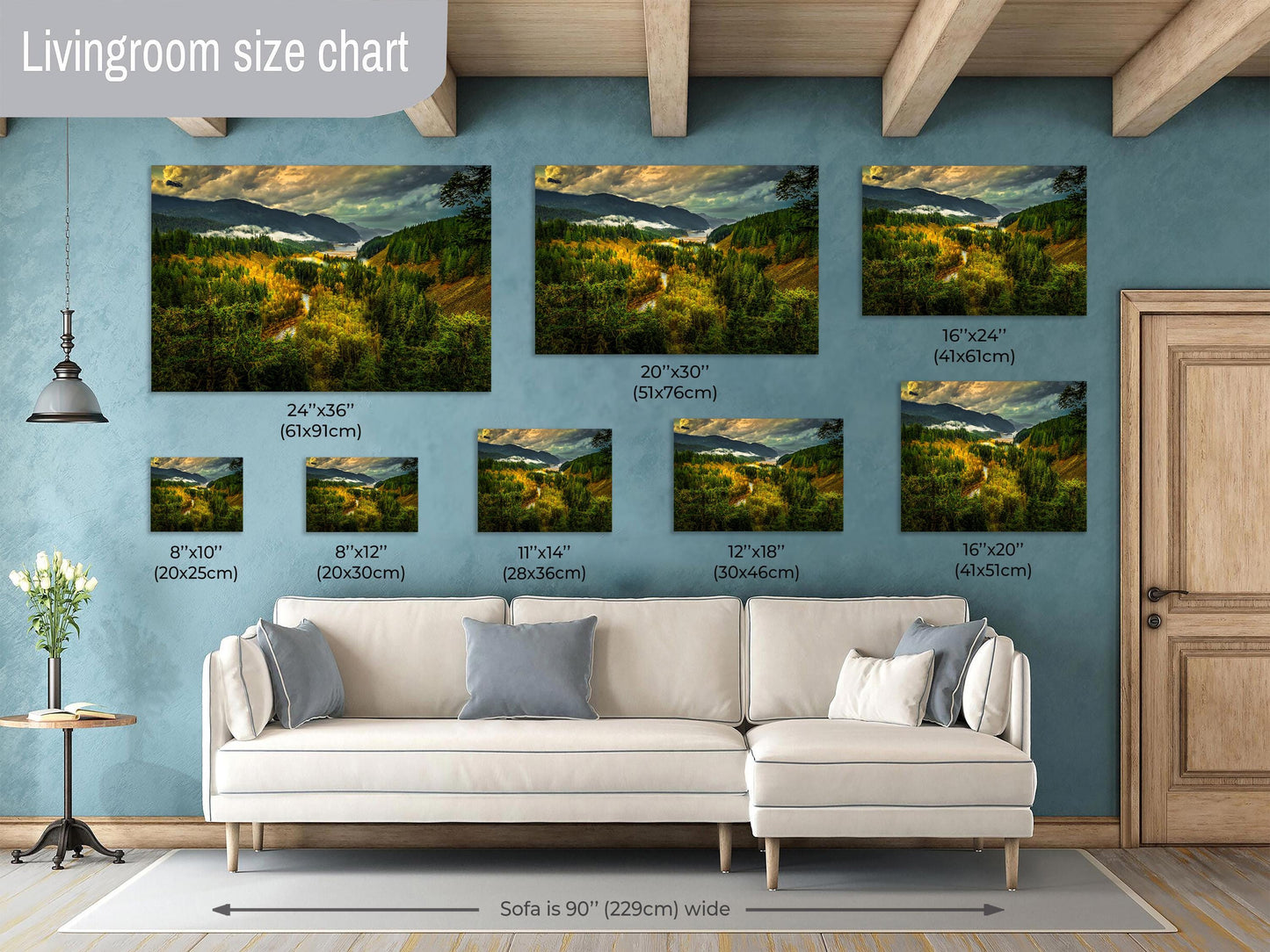 Brandywine, Daisy Lake, autumn landscape art, Canadian nature photo, mountain view art, fall foliage wall art, Whistler photography, golden forest scene, nature-inspired decor, serene valley artwork, lake and mountains art, colorful autumn scenery