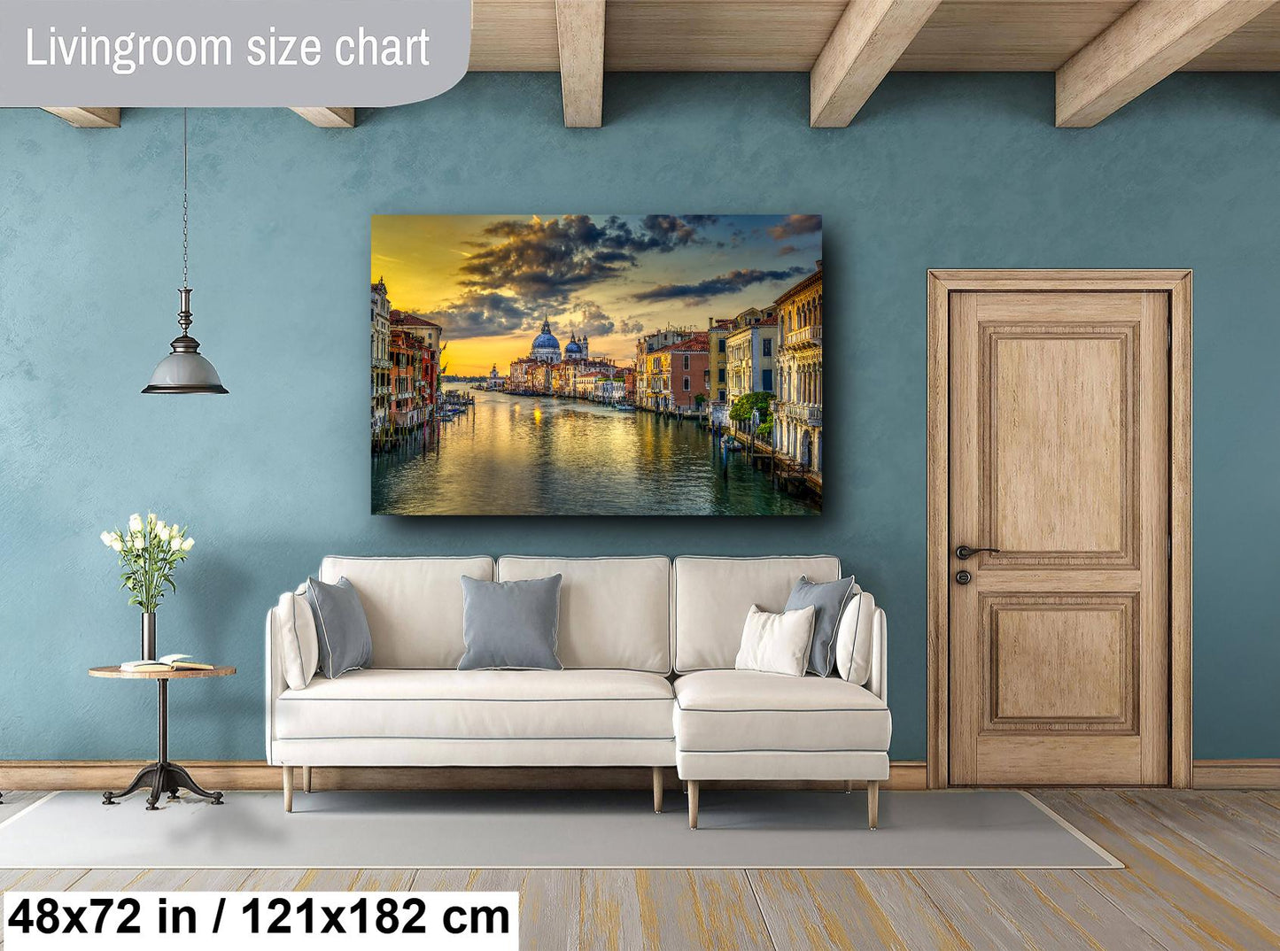 Venice Italy Canvas Print, Italy Photography, Photo Art, Accademia Bridge Photo, Canvas Wall Art, Gift, Anniversary, Modern Art, Sunrise