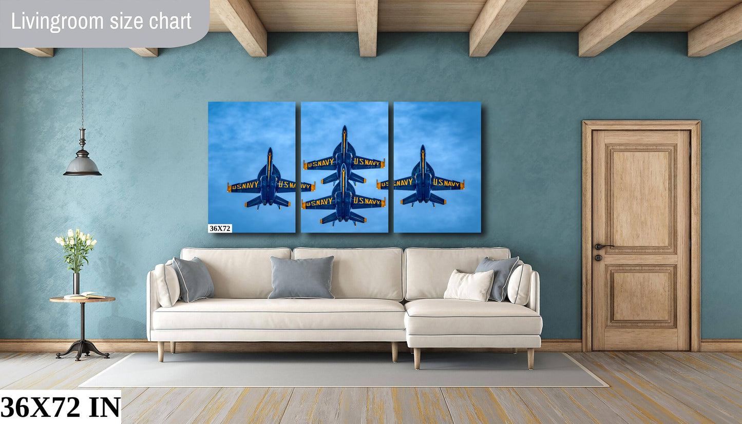 Blue Angels Planes, Airshow, Jets, Photo Art, Pilots, Plane Photography, Canvas Wall Art, Aviation Art