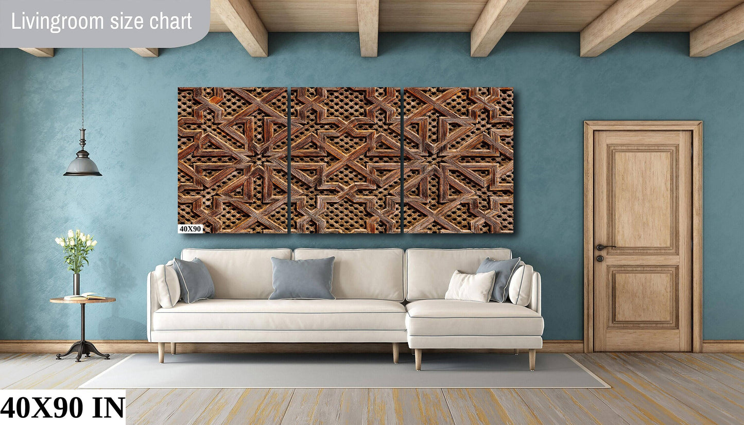 Moroccan Door Photo, Lattice Art, Print, Geometric Pattern Decor, Doorway Art, Intricate Wooden Lattice, Marrakesh Inspired Art, Travel