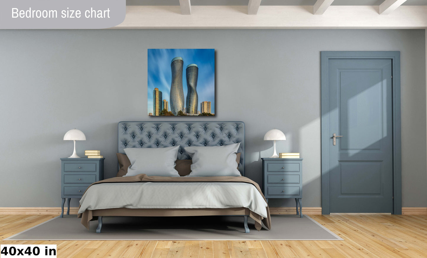 Marilyn Monroe Towers, Absolute Condo, Architecture Canvas, Skyscraper, Canvas Print, Canvas Wall Art, Fine Art Photography, Modern Art