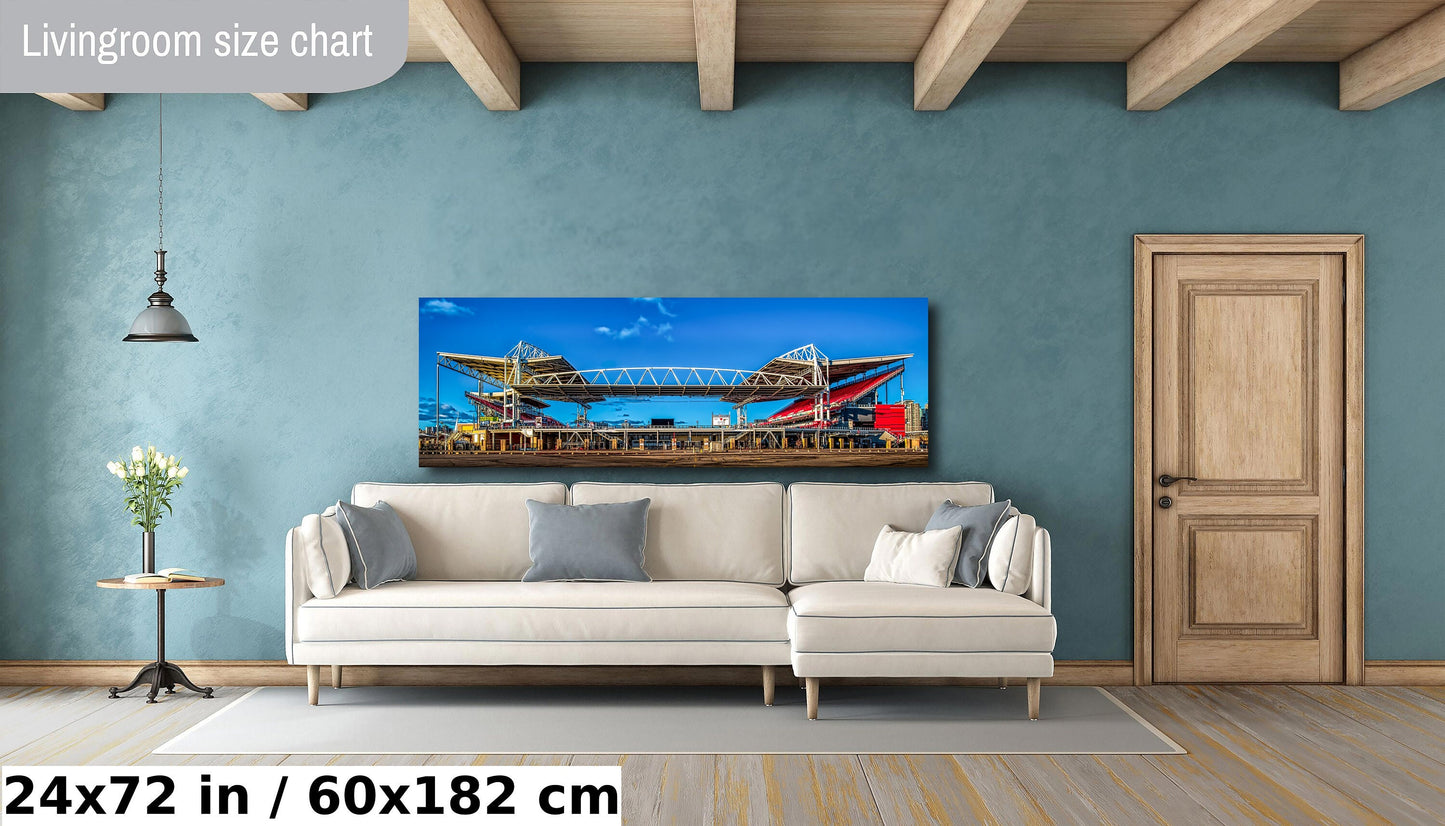 Toronto BMO Field Print, Soccer Building, Home Decor, Canvas Wall Art, Fine Art Photography, Toronto Art, Modern Art, Toronto Sports, MLSE