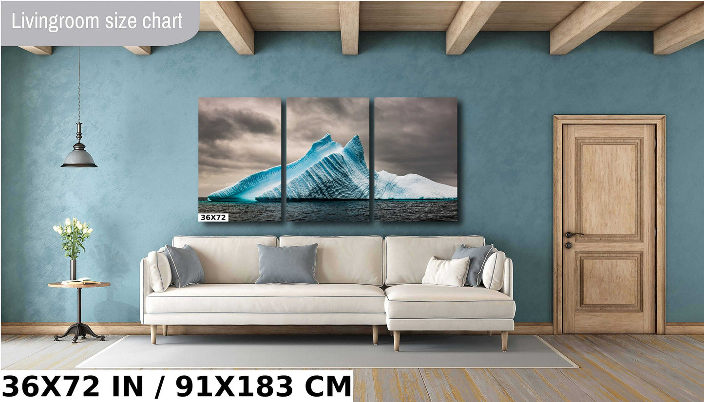 Iceberg Wall Art, Antarctic Photography, Artic Art, Blue Iceberg Print, Ocean Photography, Nature Photography, Ocean, Travel Photography