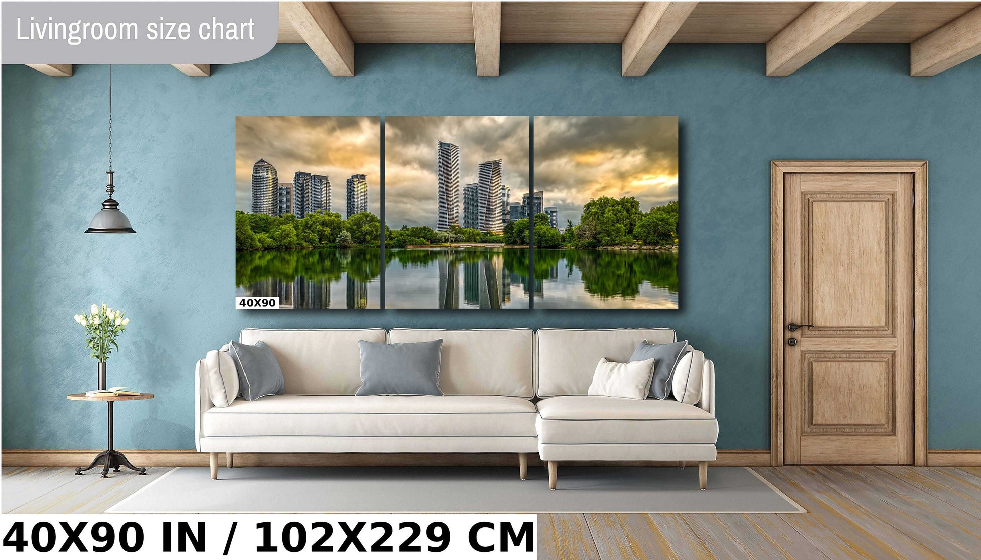 Toronto Skyline, Condo Reflection, Etobicoke Photography, Lakefront Art, Toronto Sunrise, Humberview Trail, Summer Morning, Urban Landscape, Fine Art Photo, Cityscape Print, Golden Hour, Toronto Condos, Peaceful Morning