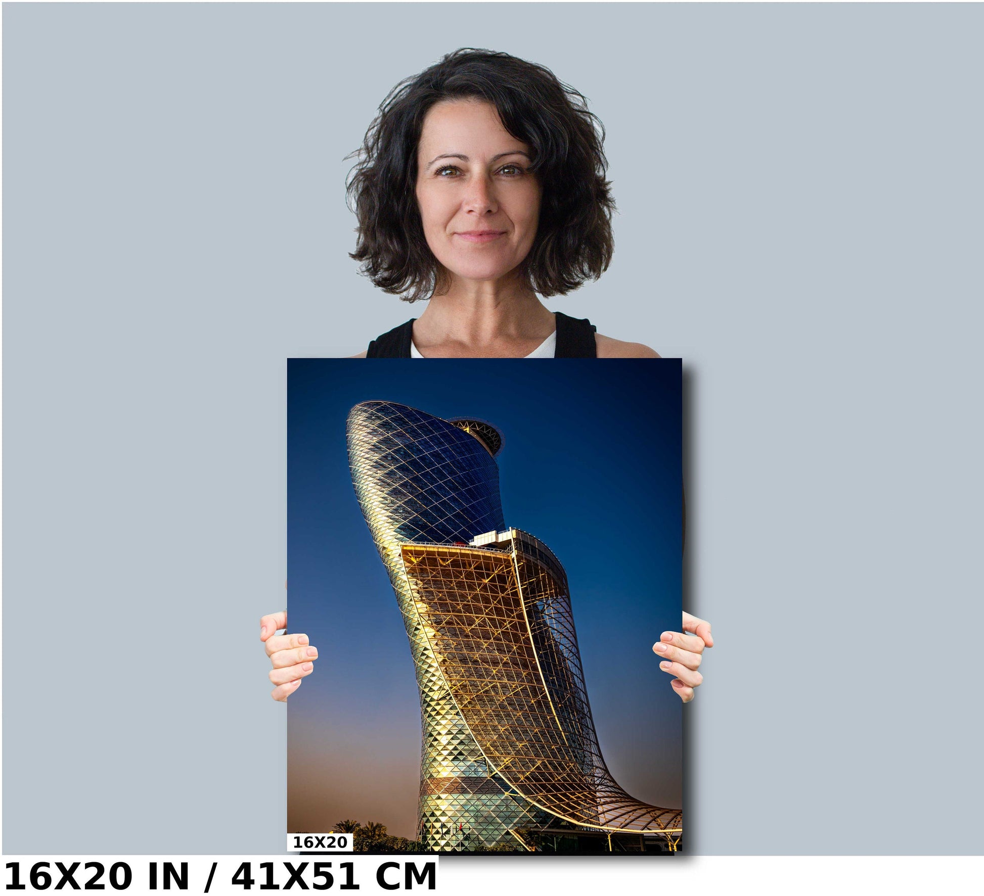 Abu Dhabi, Capital Gate, Architecture photo, Leaning Tower, Shimmering glass, Blue sky, UAE building, Modern architecture, Architectural marvel, Building design, Innovative design, Artistic photo, Travel inspiration