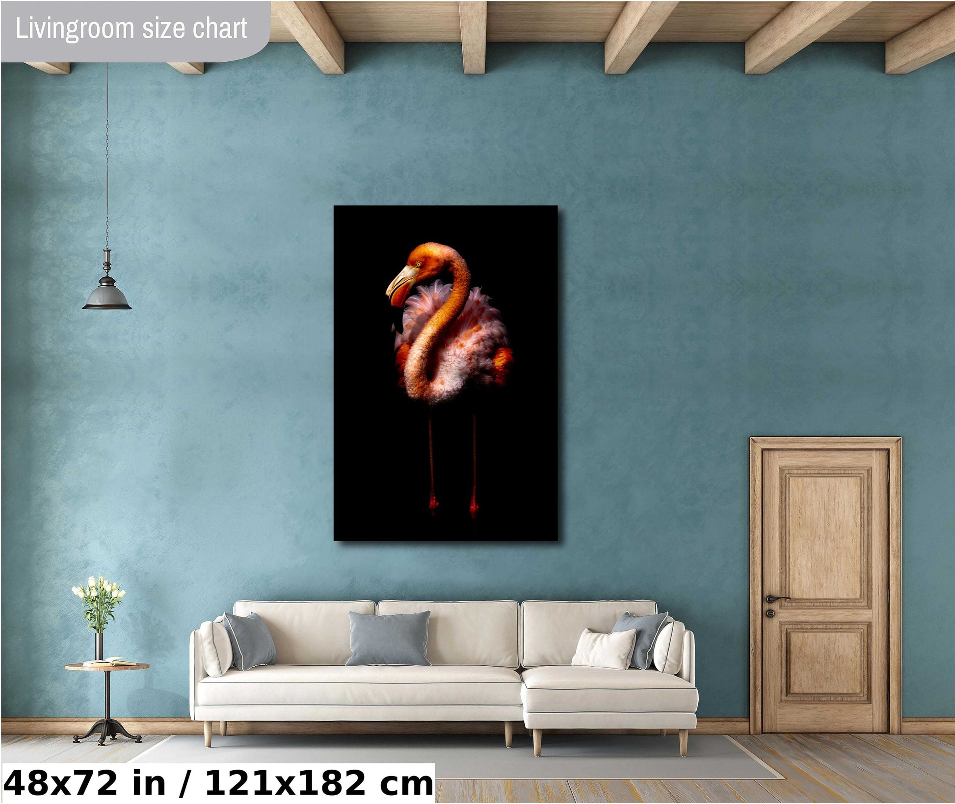 Flamingo Art, Galapagos Photo, Wildlife Print, Fine Art Photo, Nature Photography, Bird Art, Travel Photo, Exotic Birds, Flamingo Print, Flamingo Poster, Color Photography, Bird Photography, Airstream