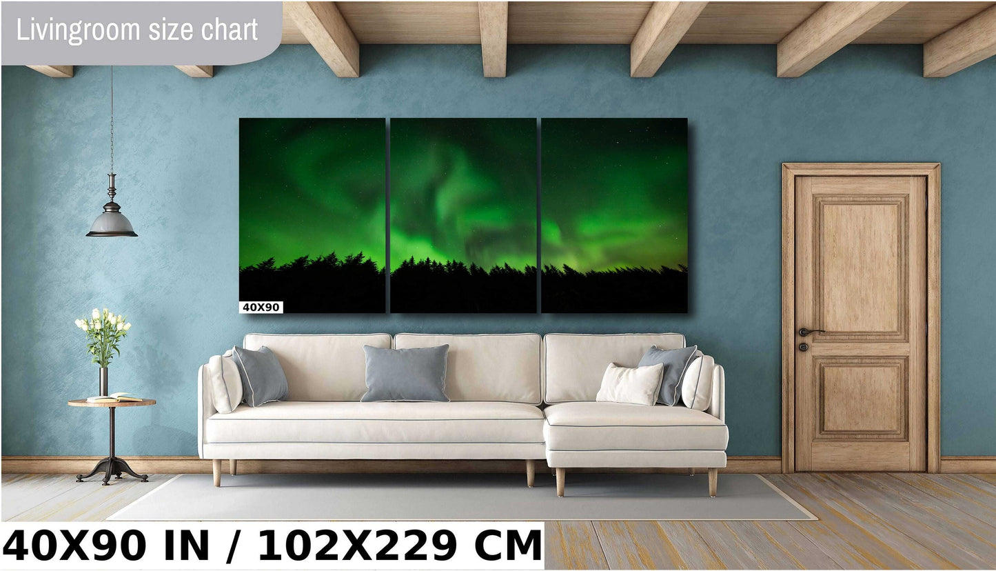 aurora borealis photo, iceland northern lights, magical night sky art, celestial iceland wall decor, green lights photo art