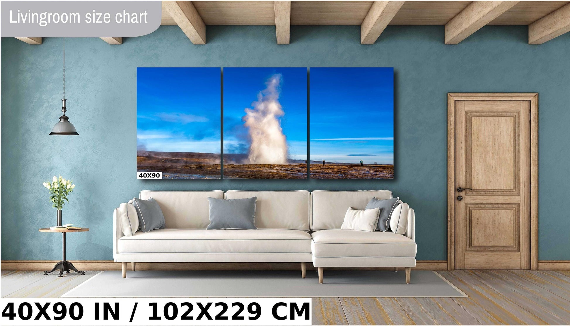 Strokkur Geyser, Iceland Photography, Golden Circle Art, Sunrise Photo, Nature Art, Geyser Eruption