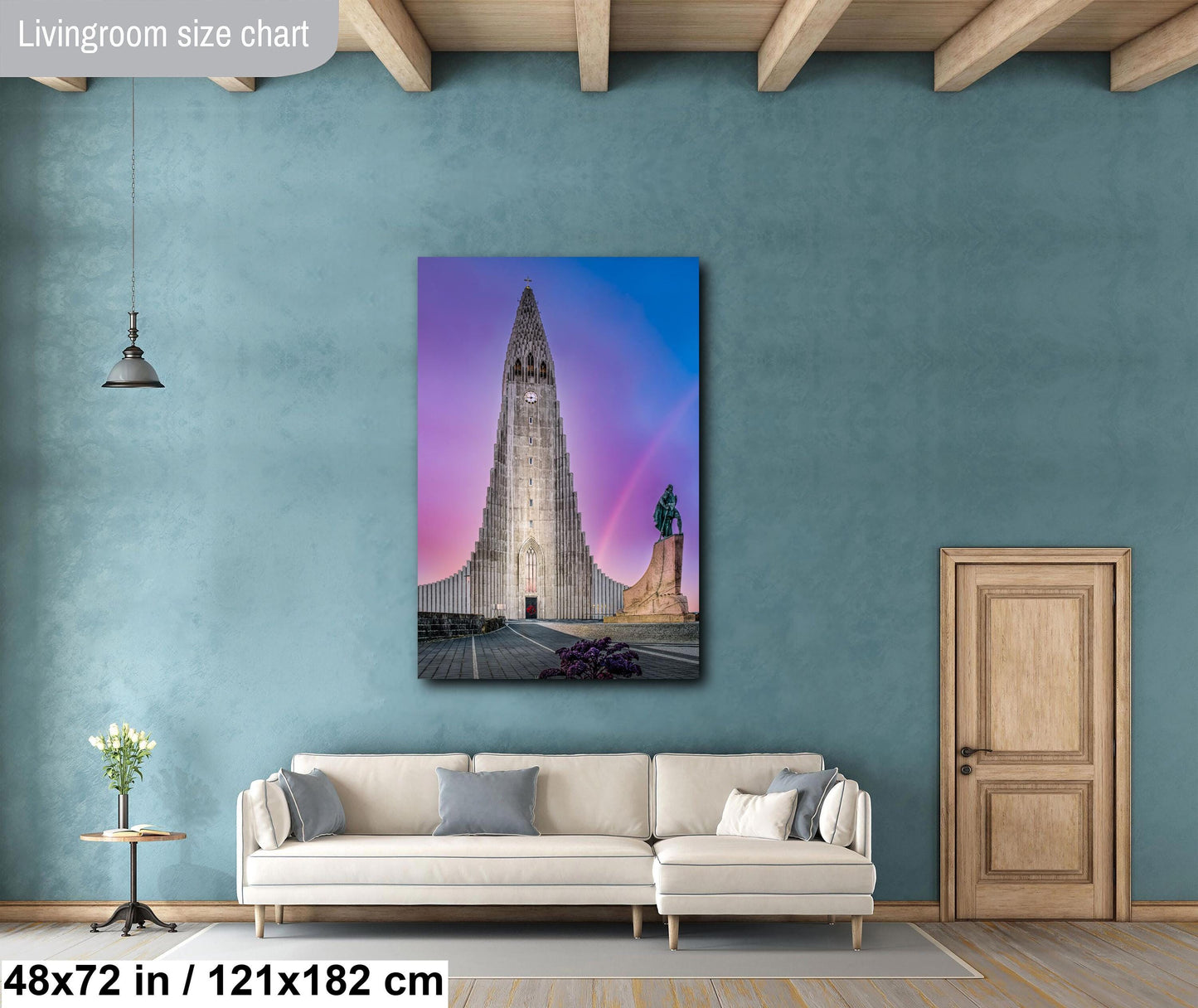 Icelandic photo, Reykjavik wall art, Hallgrímur church print, Iceland decor, Lutheran church photo, Reykjavik photo print, Iceland landmark art, church architecture photo, Iceland travel photo, Reykjavik photography, Scandinavian art, Nordic decor