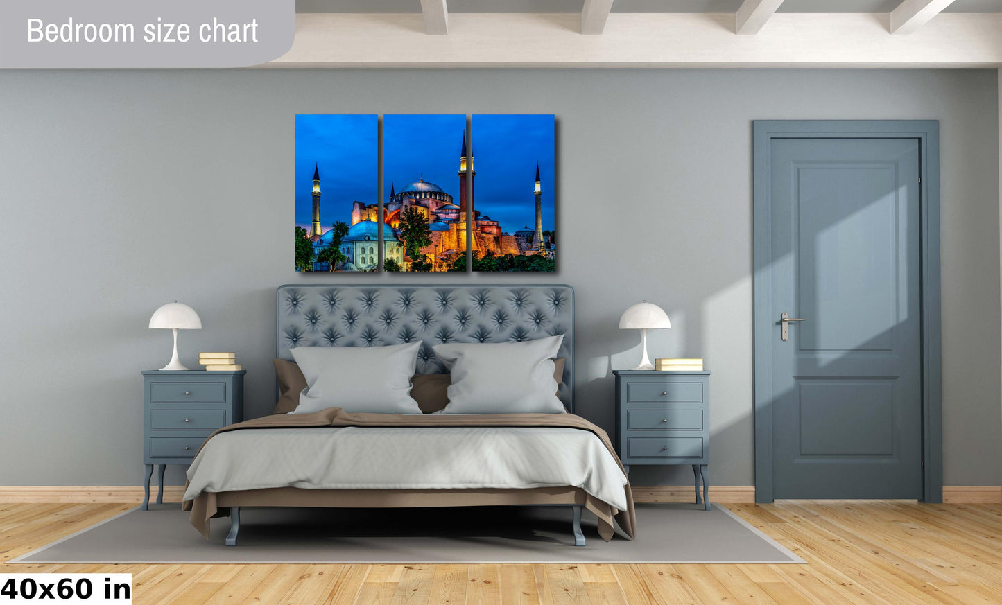 Istanbul Mosque on Canvas, Hagia Sophia Mosque Art, Photo Art, Istanbul Photography, Canvas Wall Art, Ancient Architecture, travel, Gift