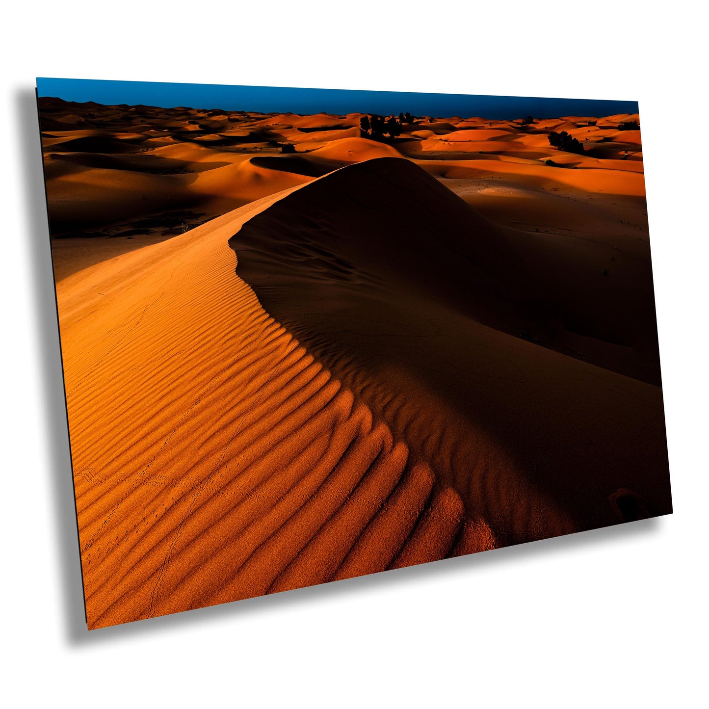 Sahara Desert Landscape, Moroccan Sand Dunes Print, Dramatic Desert Sunrise, Nature Photography, Travel Wall Decor, Desert Wall Art