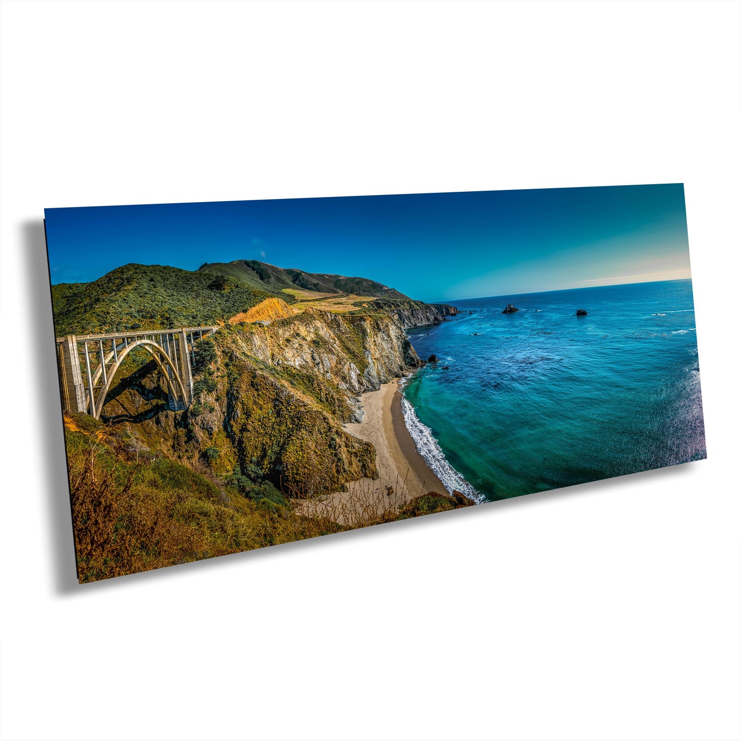 Bixby Bridge Photo, California Coast Canvas Art, Big Sur Coast, Canvas Wall Art, California Sunset, Travel Photography