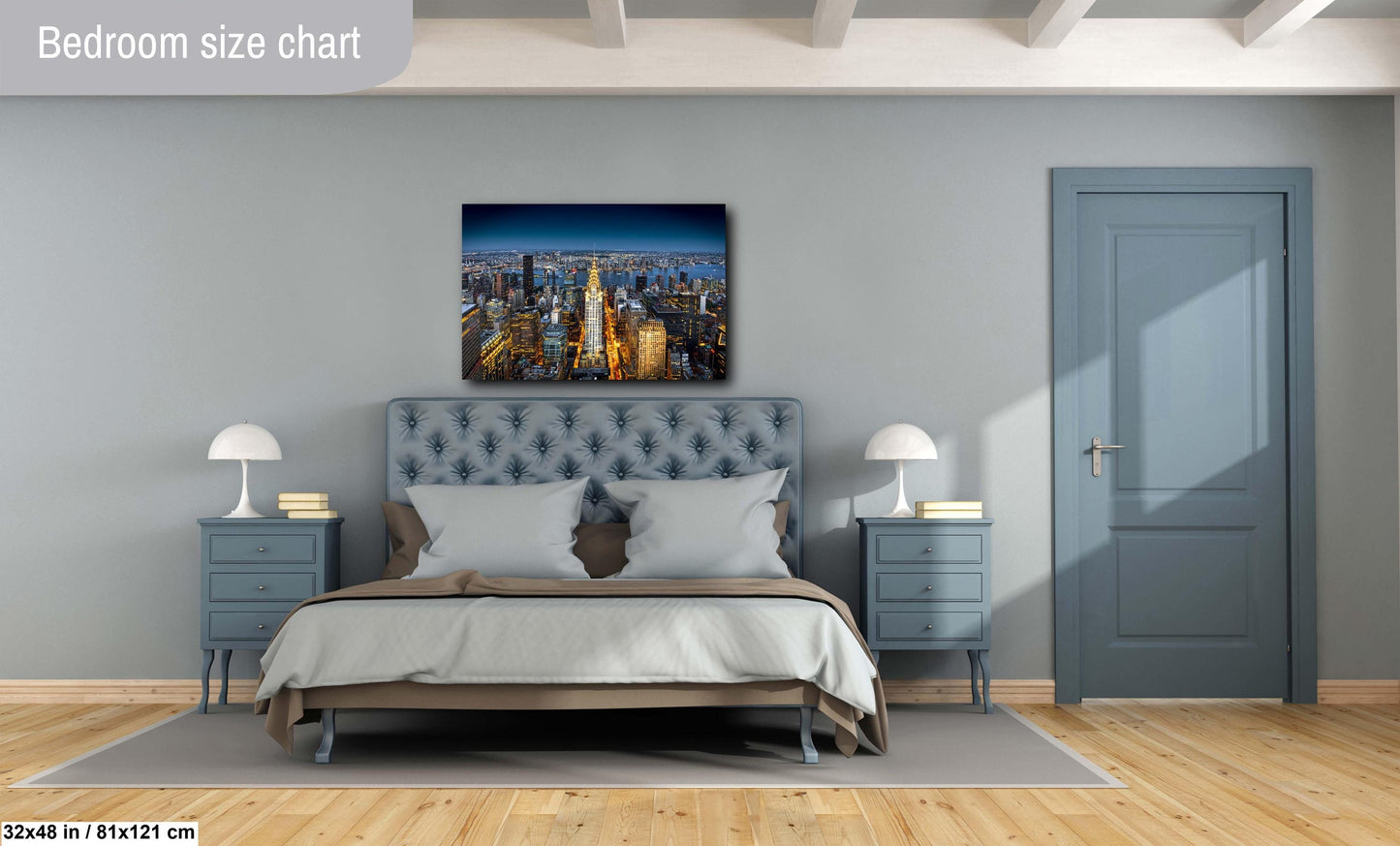 New York City Skyline, Fine Art Print, Cityscape, Huge Canvas, Modern City Wall Art, Chrysler Building Print, City Landscape Art Deco, Gift