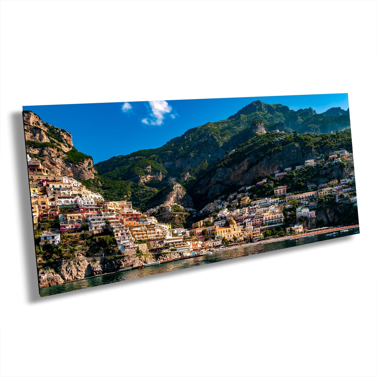 Positano Italy Landscape, Amalfi Coast, Italy Photography, Canvas Wall Art, Honeymoon, Positano Photo, Italian Home Decor, Summer in Italy