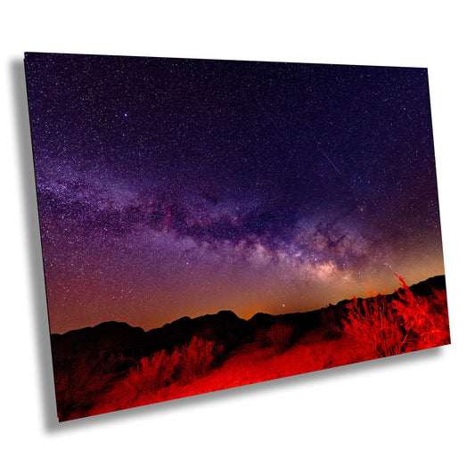 Milky Way Galaxy Canvas Print, Galaxy Photo Art, Canvas Print, Canvas Wall Art, Joshua Tree National Park