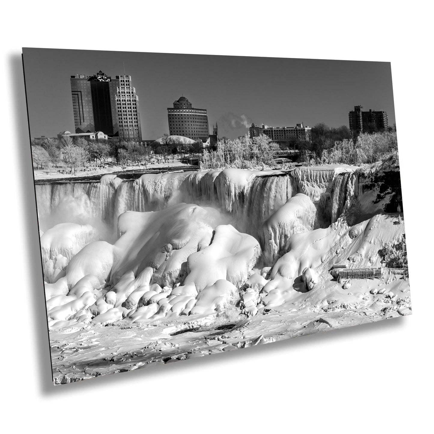 Niagara Falls Canvas Print, Waterfalls Photo, Niagara Falls Photo Art, Black White Print, Canvas Wall Art, Niagara Falls Photography