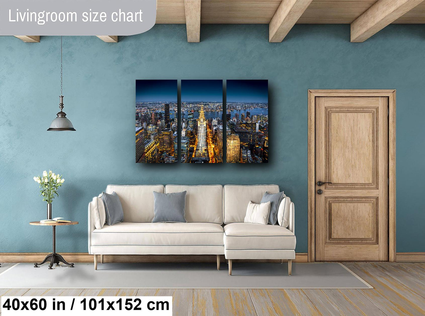 New York City Skyline, Fine Art Print, Cityscape, Huge Canvas, Modern City Wall Art, Chrysler Building Print, City Landscape Art Deco, Gift