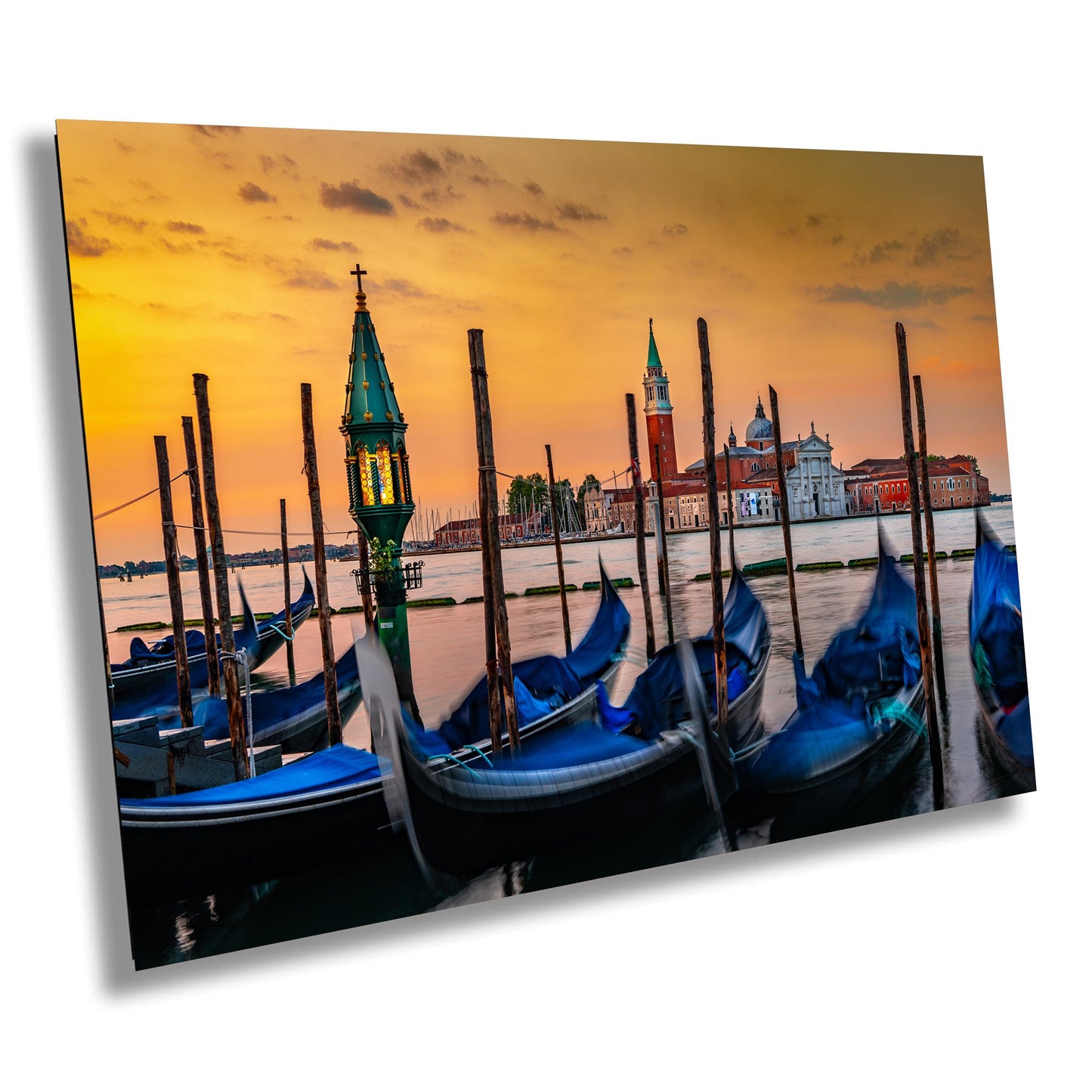 Venice Italy Print, Gondola Photo, Italy Photography, Photo Art, Canvas Wall Art, San Giorgio Maggiore Photography, Gift