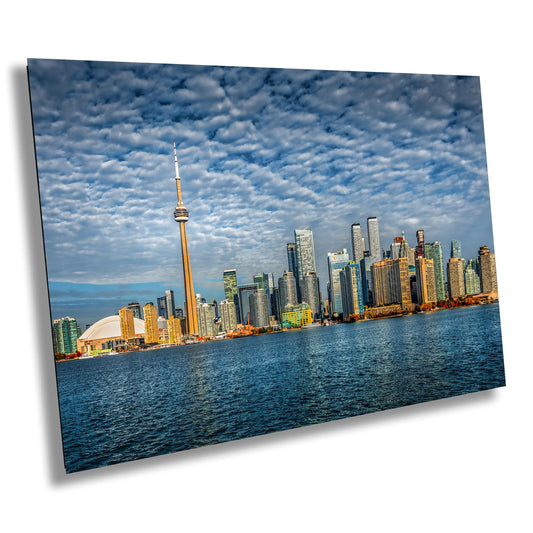 Toronto skyline print, CN Tower, Rogers Centre, Toronto waterfront, cityscape, urban photography, Toronto photo, Toronto architecture