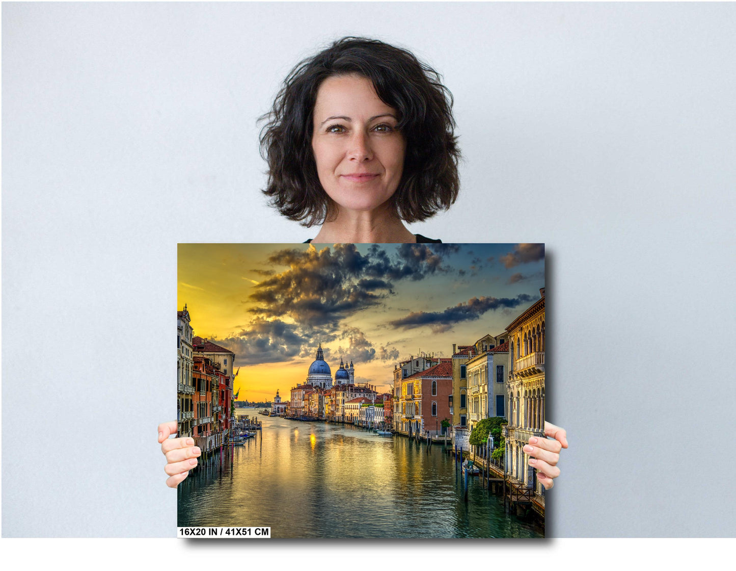 Venice Italy Canvas Print, Italy Photography, Photo Art, Accademia Bridge Photo, Canvas Wall Art, Gift, Anniversary,  Modern Art, Sunrise