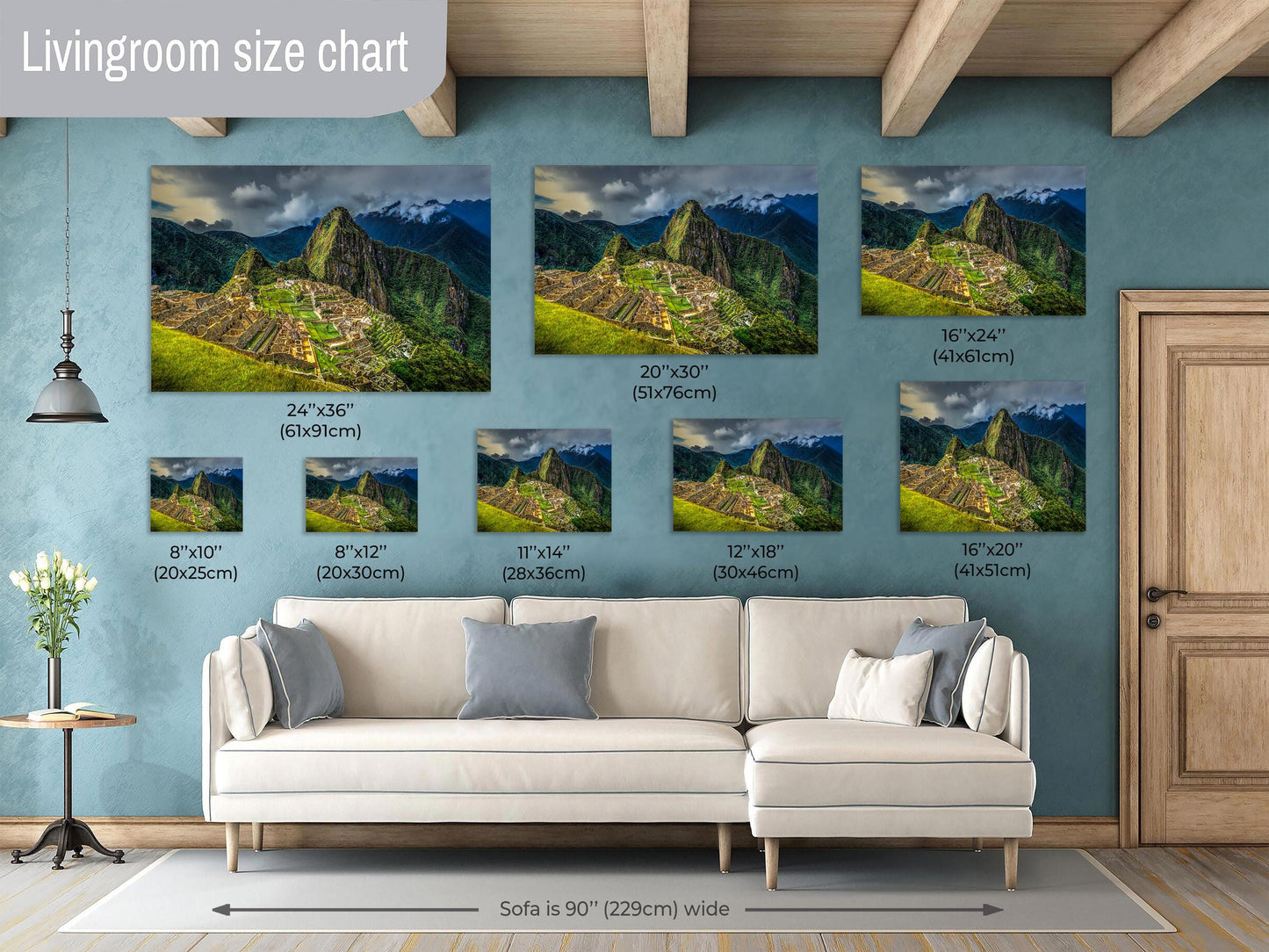 Machu Picchu Print, Peru, Photo Art, Mountain Photo, Famous Places Wall Art, Travel Photography, Anniversary Gift, Ancient Civilization